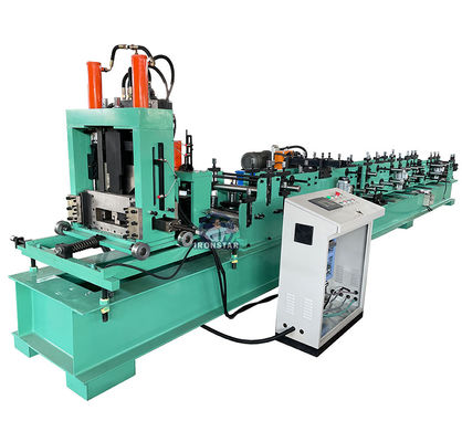 OEM 1-3mm Interchange Automatic C Purlin Roll Forming Machine Long Lifespan