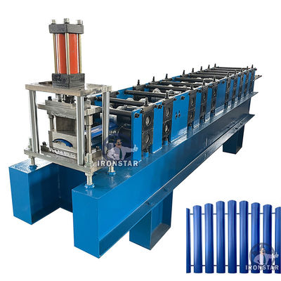 Hungary Automated Fence Panel Machine , Metal Fence Panel Roll Forming Machine