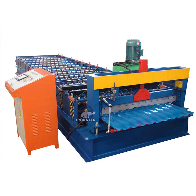 C8 T8  Trapezoidal Sheet Roll Forming Machine Customized 1000mm Width