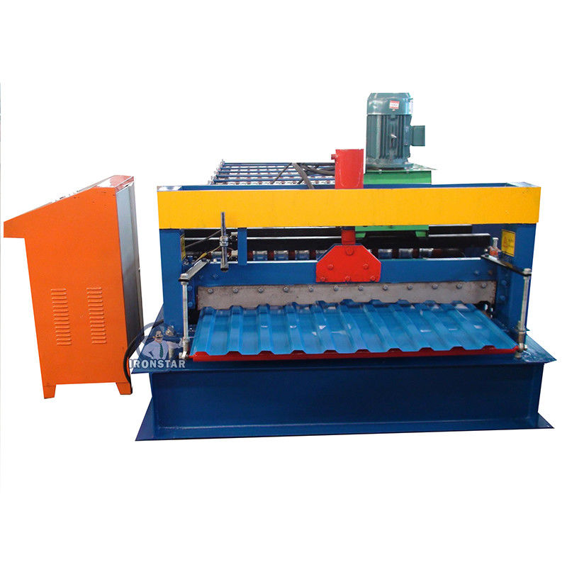C8 T8  Trapezoidal Sheet Roll Forming Machine Customized 1000mm Width