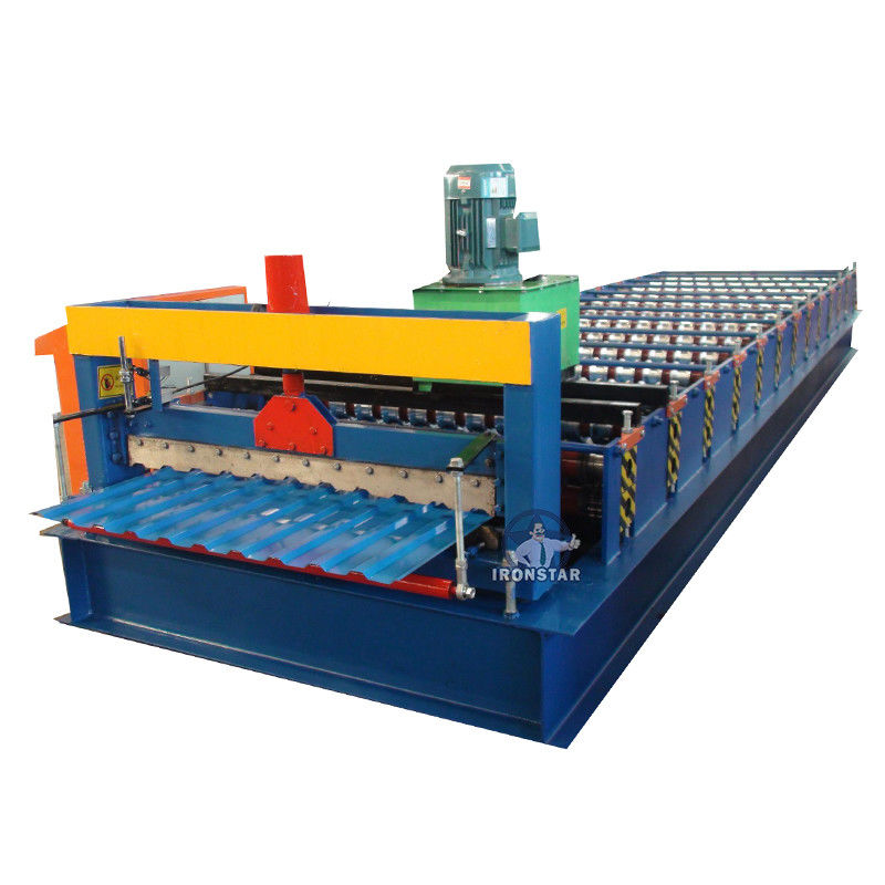 C8 T8  Trapezoidal Sheet Roll Forming Machine Customized 1000mm Width