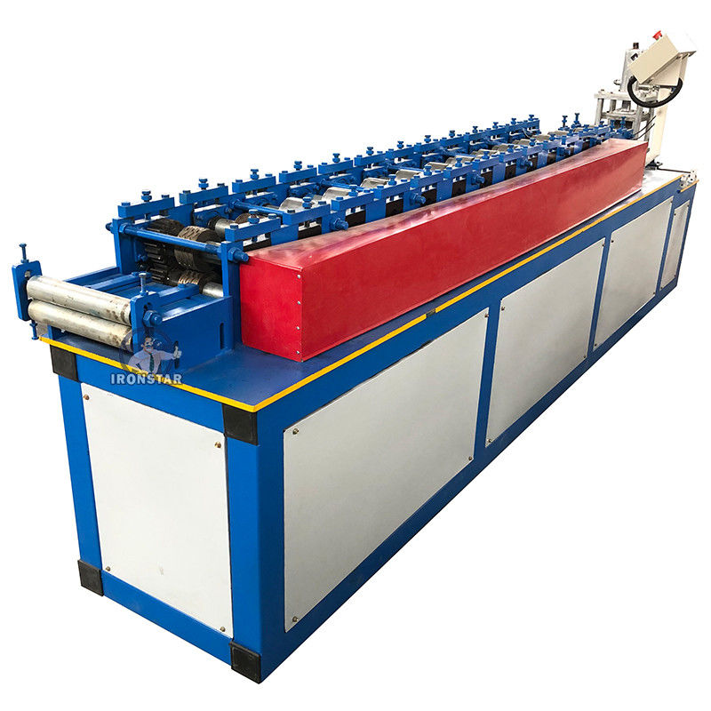 Customized 0.8-1.2mm Metal Roller Steel Rolling Shutter Roll Forming Machine For Saudi Arabia