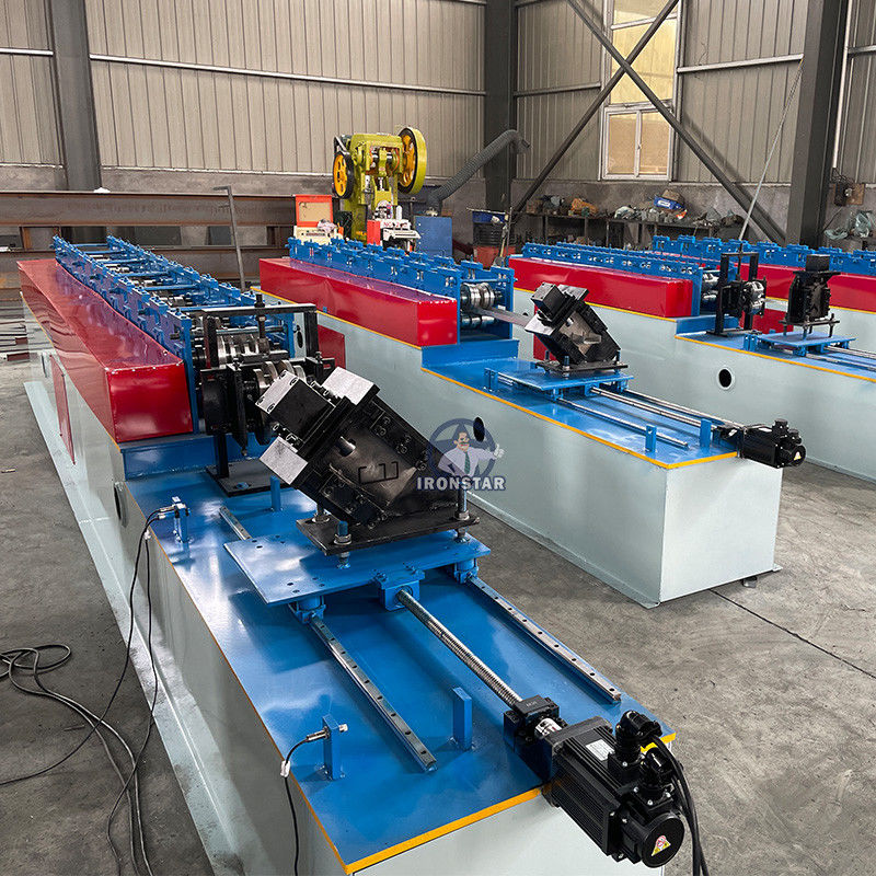 Customized 46mm C Channel Rolling Machine Stud Roll Forming Machine 3 in 1