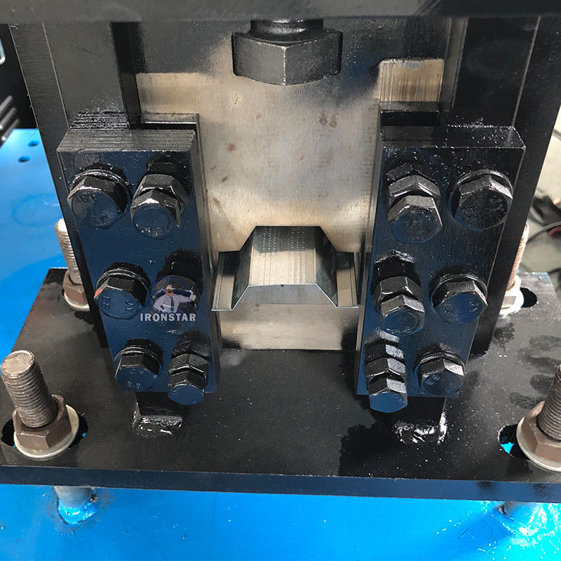 Ceiling 0.3mm-1mm Stud And Track Machine Furring Channel Roll Forming Machine
