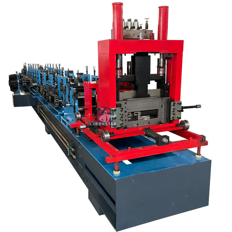 80-300mm Size Changeable C Purlin Making Machine  C Purlin Roll Former