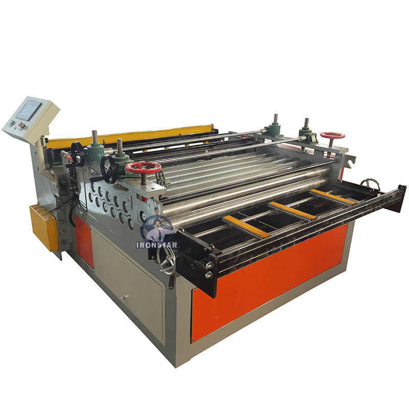 PPGI Color Steel 1250mm Metal Sheet Cutting Machine Automatic