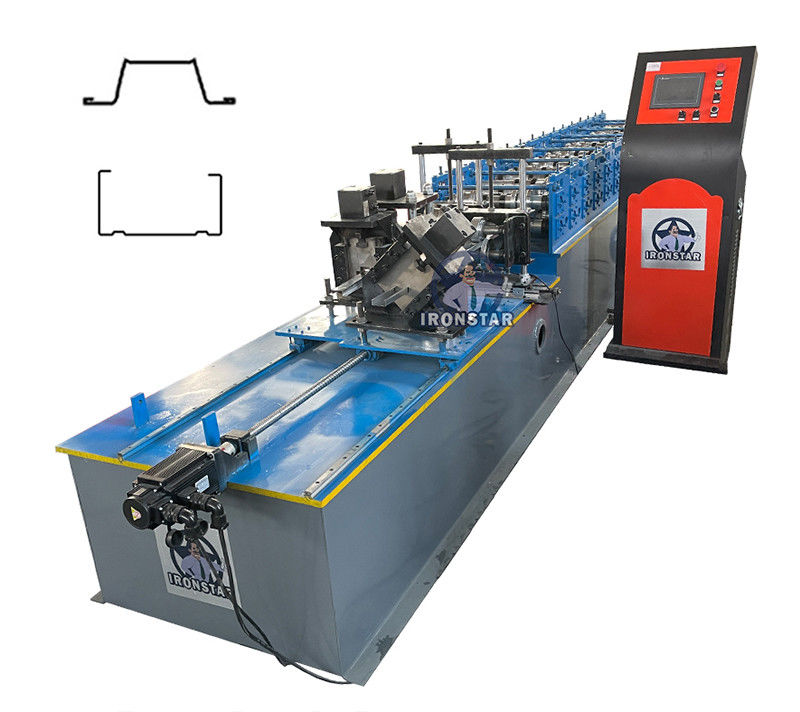 Drywall Omega Profile and C Channel Roll Forming Machine 2 In 1   30-50m/min