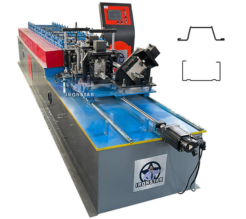 Drywall Omega Profile and C Channel Roll Forming Machine 2 In 1   30-50m/min