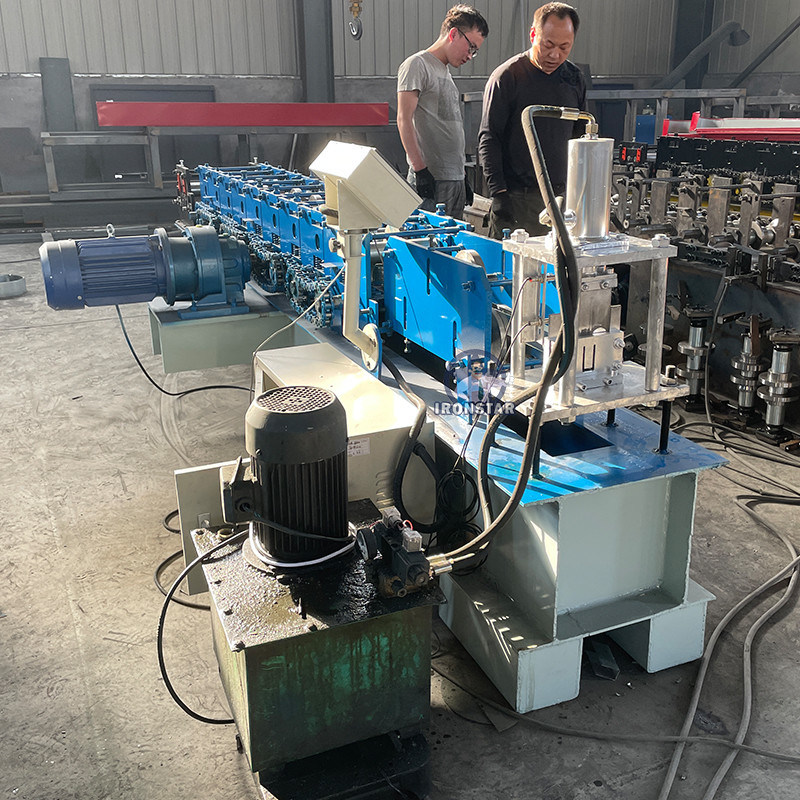 “29/39mm U Guide Rail Roll Forming Machine | Shutter Door Making Machine U Guide Rail Roll Forming Machine (29mm 39mm) for Shutter Door Production ”