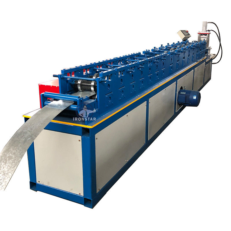 Customizable Roller Shutter Machine Guide Rail Roll Forming Machine PLC Control