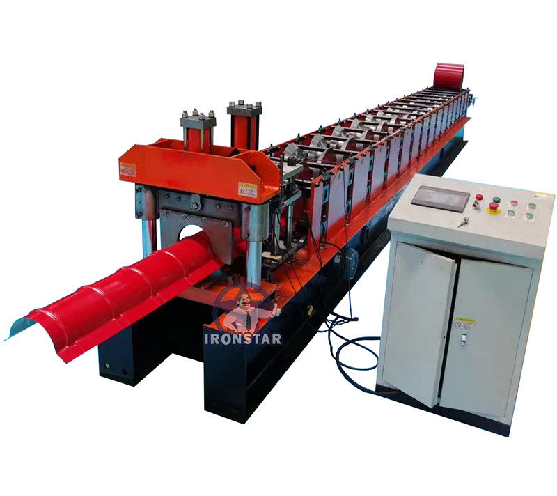 Automatic Metal Roll Forming Machines Circle Roof Ridge Cap Roll Forming Machine