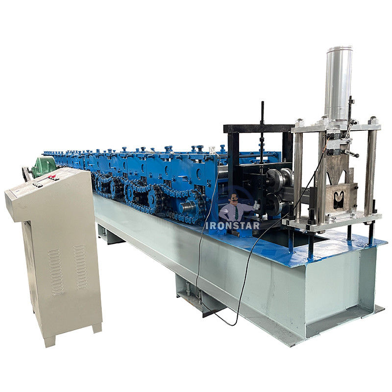 Galvanized Shutter Door Sliding Rolling Shutter Guide Machine 1.5mm Thickness 5.5KW