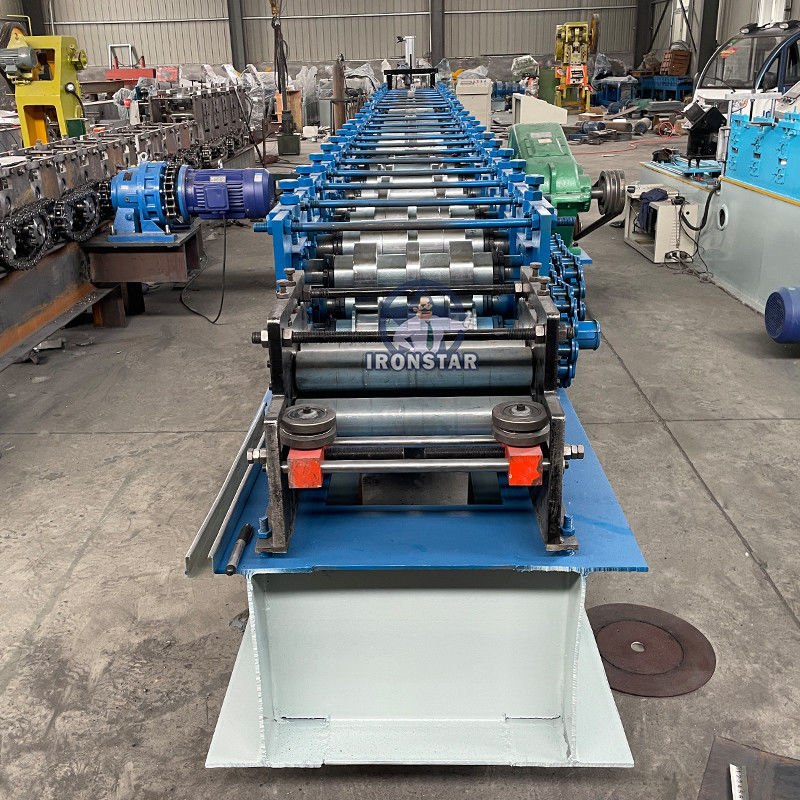 Galvanized Shutter Door Sliding Rolling Shutter Guide Machine 1.5mm Thickness 5.5KW
