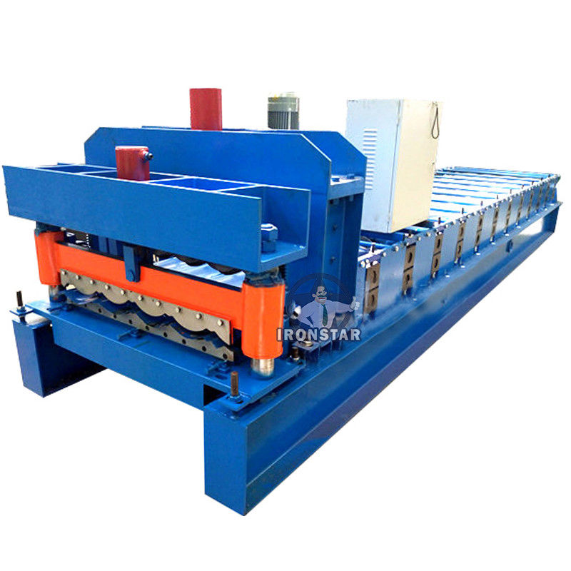 Customizable 828mm Tile Roll Forming Machine Glazed Tile Making Machine