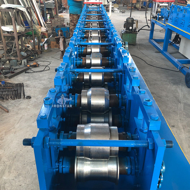 80mm PPGI Roller Shutter Machine Flat Rolling Shutter Door Roll Forming Machine
