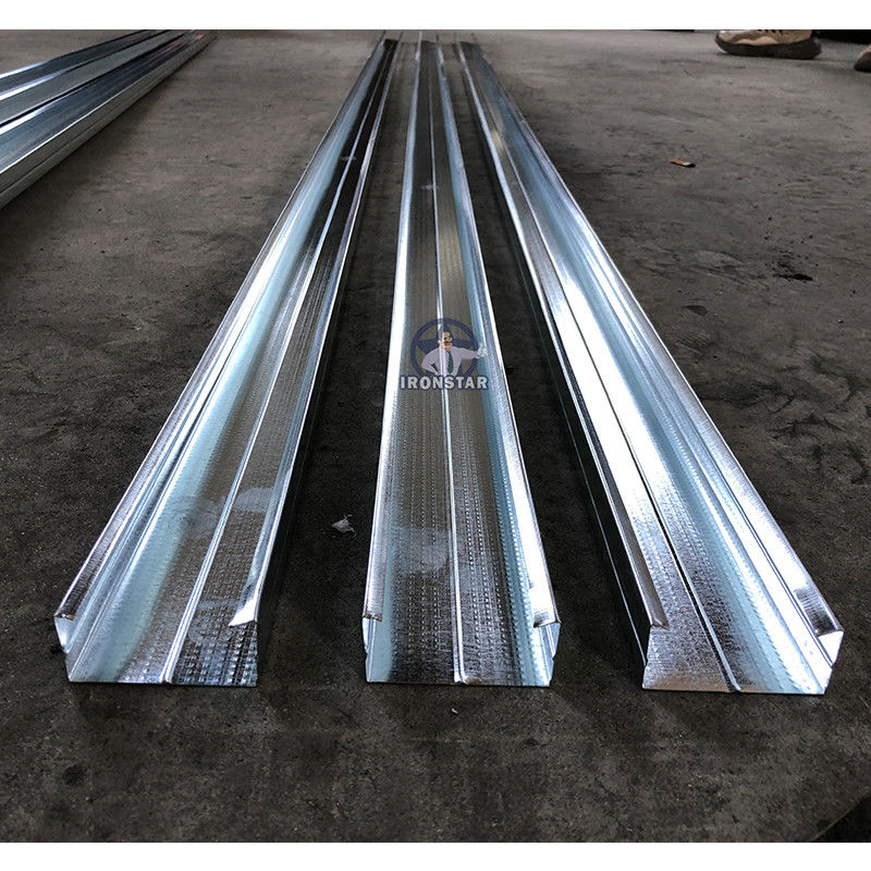 0.3-0.8mm Stud And Track Machine Ceiling C Channel Roll Forming Machine Customized