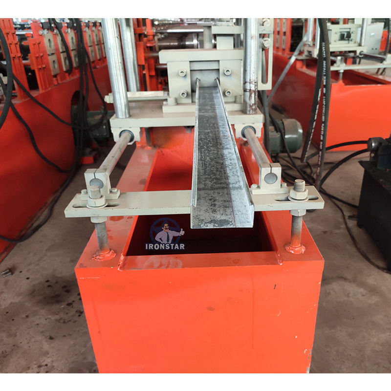 0.3-0.8mm Stud And Track Machine Ceiling C Channel Roll Forming Machine Customized