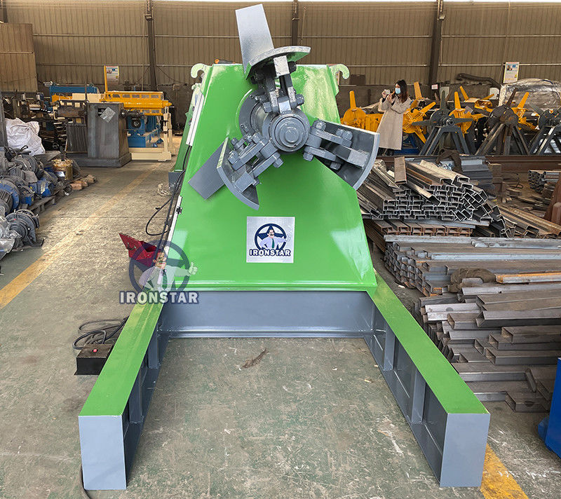 Automatic Roll Forming Machine Parts 5 Ton Hydraulic Decoiler Machine