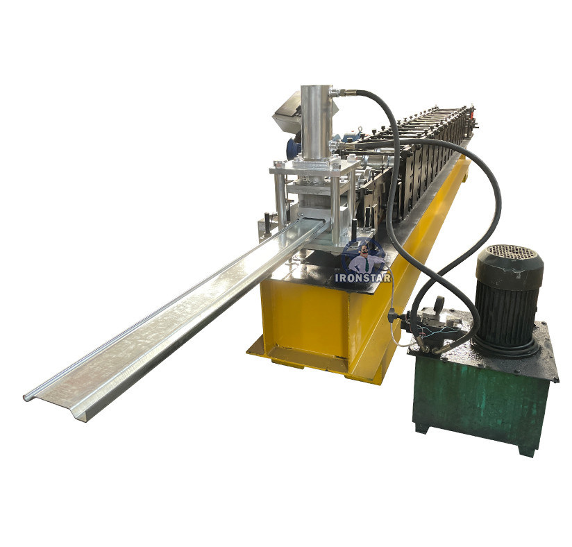 “Custom Size & Speed Bottom Guide Rail Roll Forming Machine Factory Price Customized Bottom Guide Rail Making Machine|”