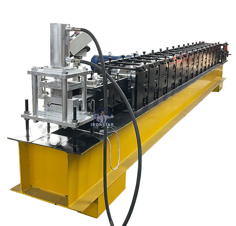 Customized 0.8-1.2mm Metal Sheet Roller Steel Bottom Strips Shutter Door Roll Forming Machine