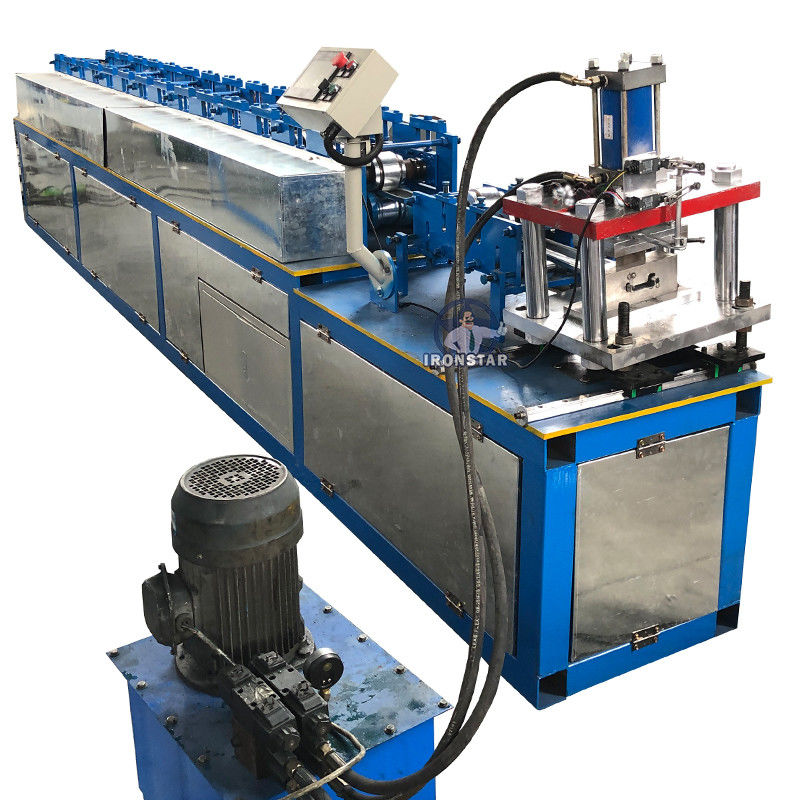 80mm PPGI Roller Shutter Machine Flat Rolling Shutter Door Roll Forming Machine