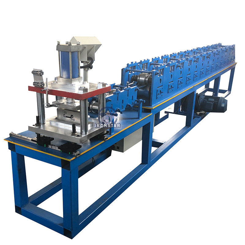 80mm PPGI Roller Shutter Machine Flat Rolling Shutter Door Roll Forming Machine