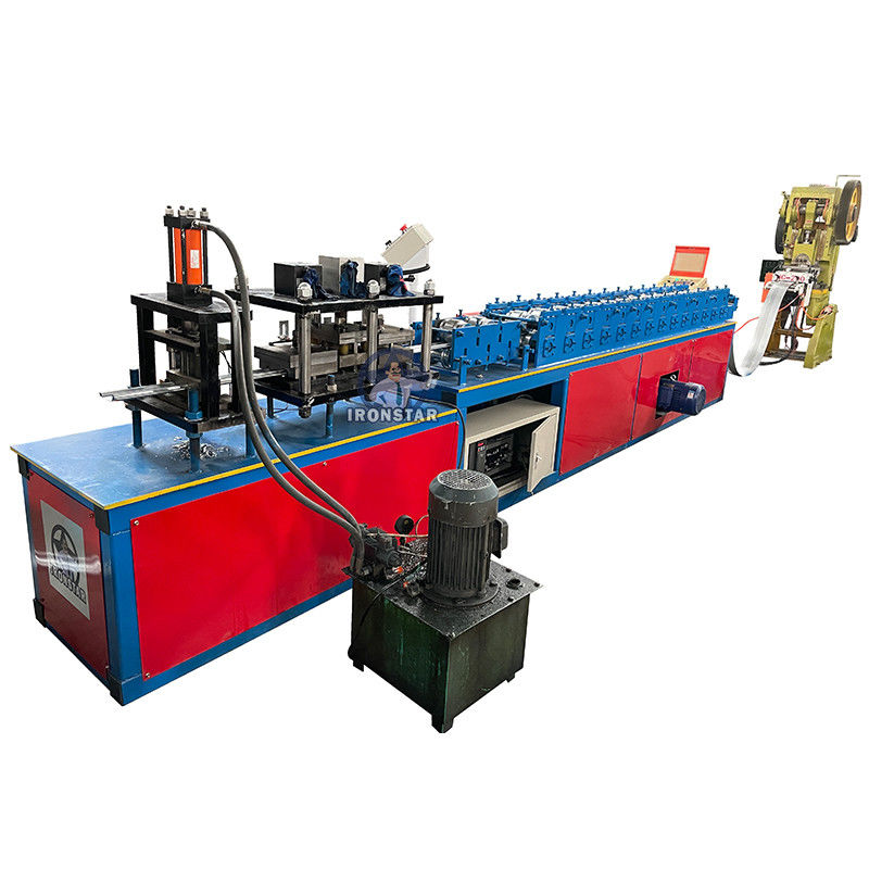 CE Stud And Track Machine Punching hole Roller Shutter Door Making Machine