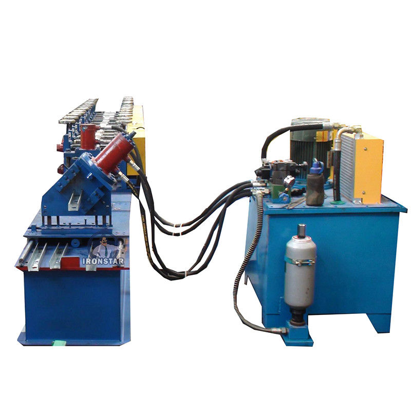 High quality C channel punching round holes drywall stud and track roll forming machine