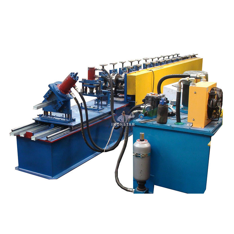 High quality C channel punching round holes drywall stud and track roll forming machine