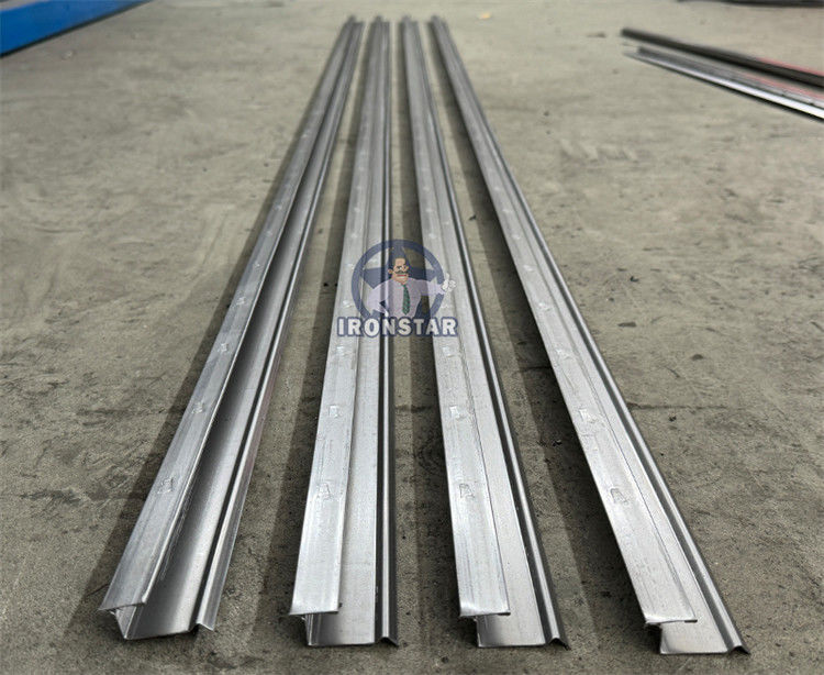 J channel bracket roll forming machine for building in Kazakstan Raw material:Galvanized steel Export port:Tianjin port