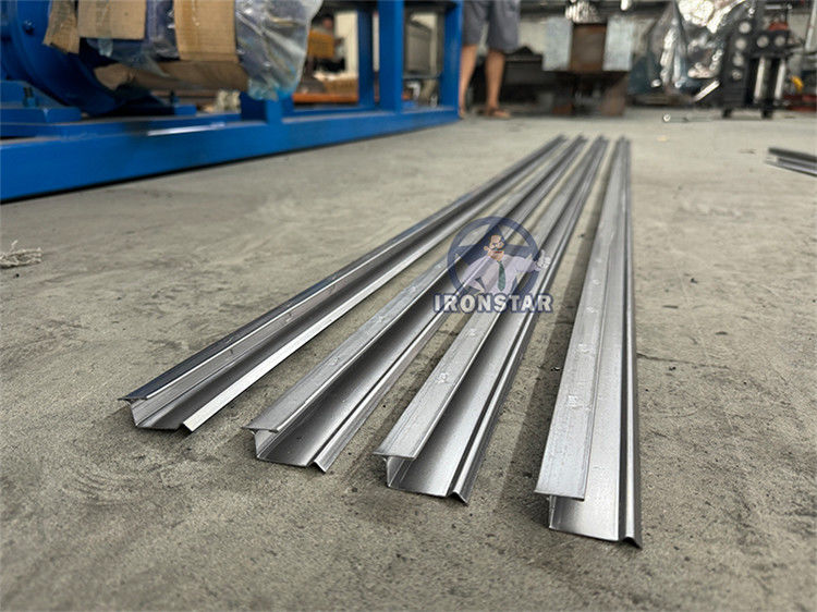 J channel bracket roll forming machine for building in Kazakstan Raw material:Galvanized steel Export port:Tianjin port