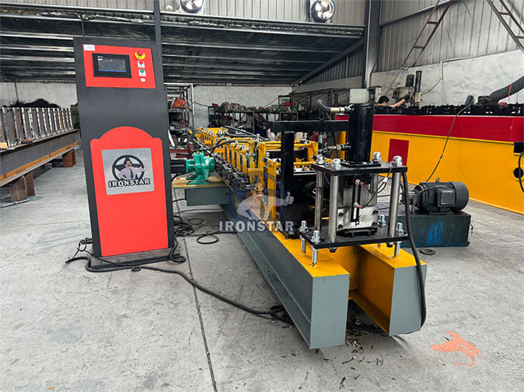 J channel bracket roll forming machine for building in Kazakstan Raw material:Galvanized steel Export port:Tianjin port