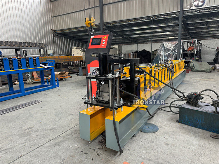 J channel bracket roll forming machine for building in Kazakstan Raw material:Galvanized steel Export port:Tianjin port