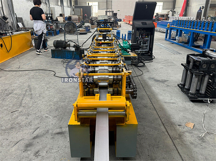 J channel bracket roll forming machine for building in Kazakstan Raw material:Galvanized steel Export port:Tianjin port
