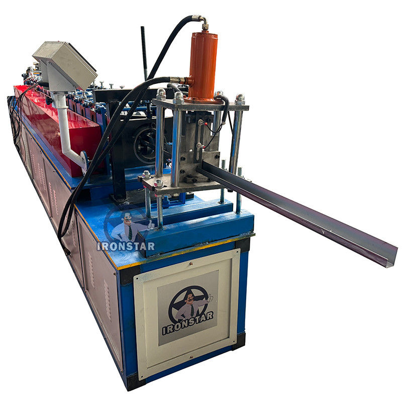 J channel bracket roll forming machine for building in Korea Green house bracket machine Green house channel machine