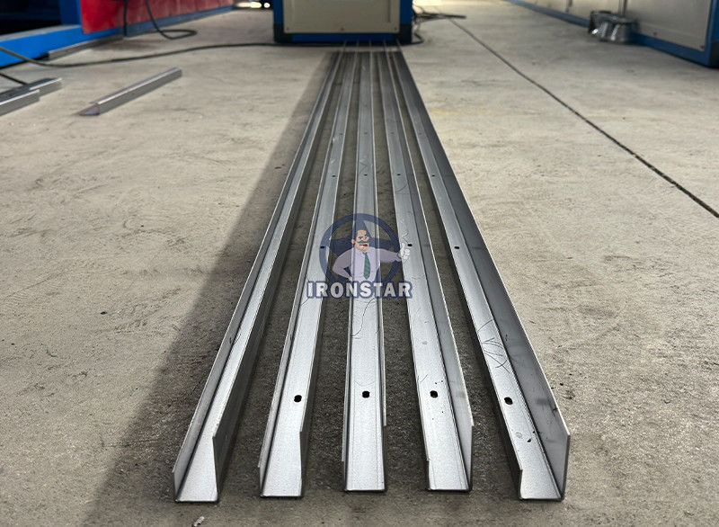 J channel bracket roll forming machine for building in Korea Green house bracket machine Green house channel machine