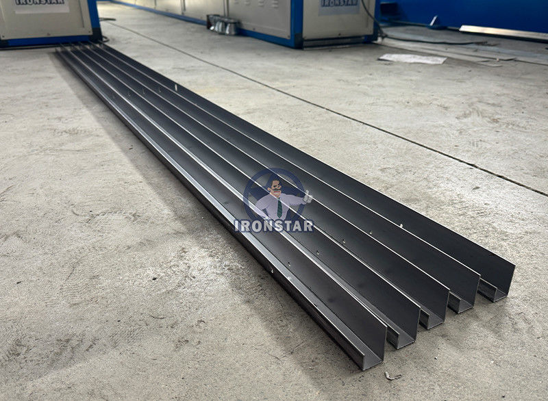 J channel bracket roll forming machine for building in Korea Green house bracket machine Green house channel machine