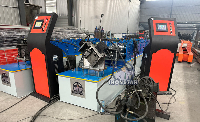 2 in 1 U channel roll forming machine for Nepal U shape roll forming machine U purlin roll forming machine