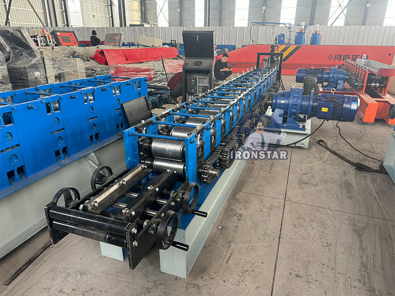 Shutter door siding guide rail roll forming machine for America C guide rail roll forming machine machine
