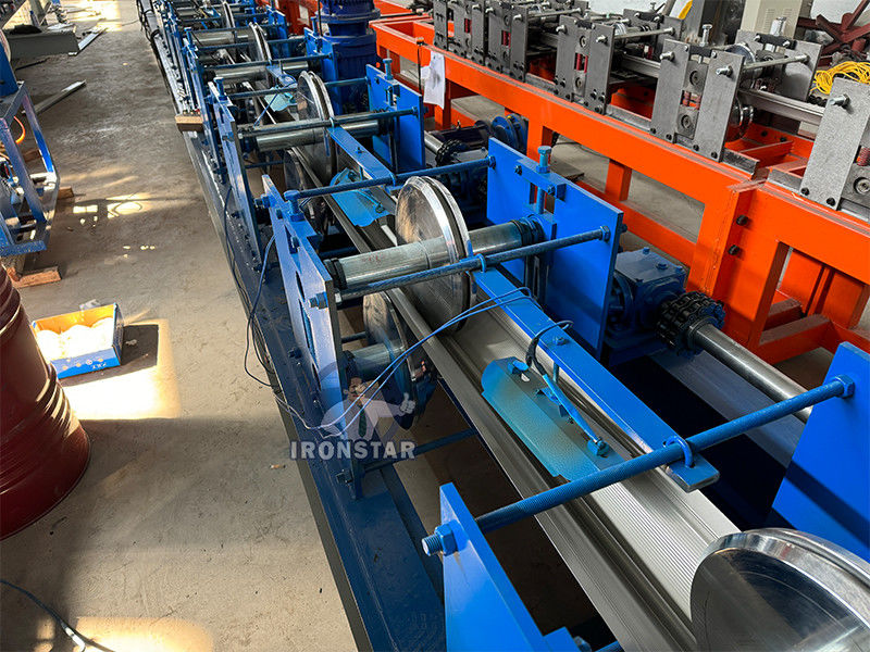 PU foam shutter door roll forming machine for Morocco rolling shutter machine