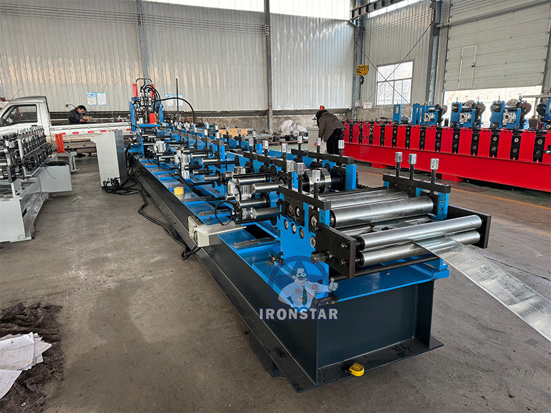 “Fully Automatic 80-300mm CZ Purlin Roll Forming Machine C and Z Purlin Size Interchangeable Forming Machine”