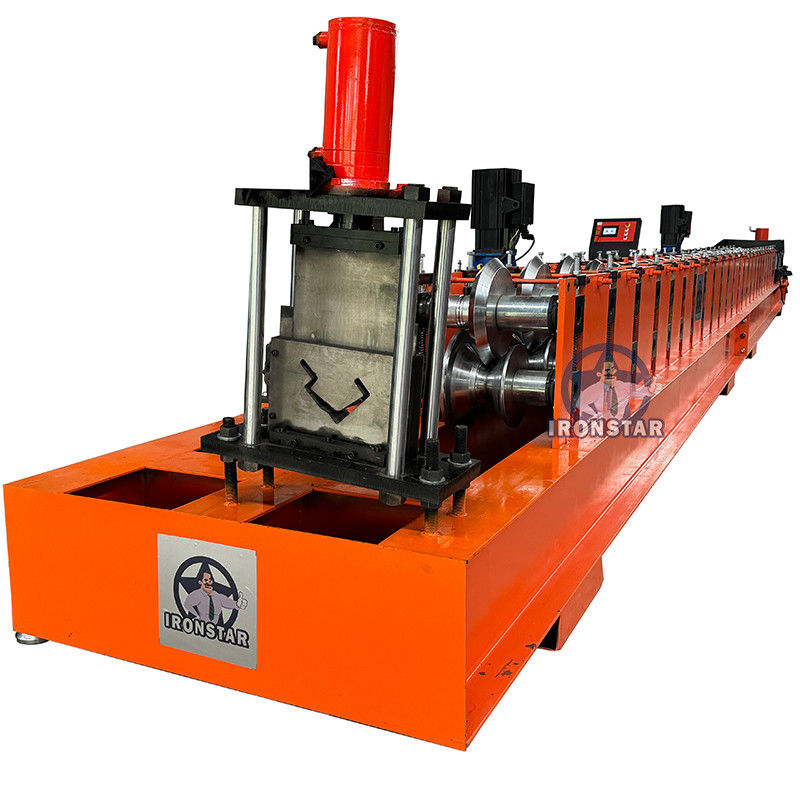 Storage Rack Upright Post Roll Forming Machine in Russia Raw material:Galvanized steel