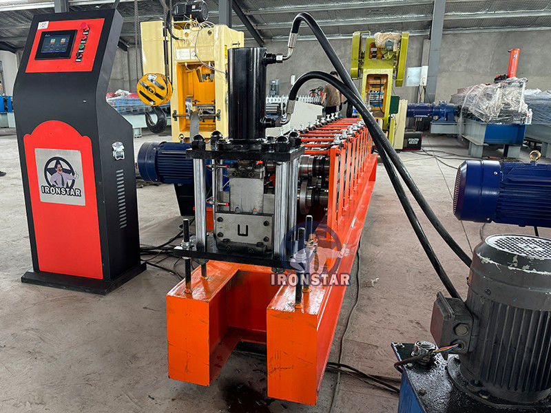 32*25mm U purlin roll forming machine in Russia