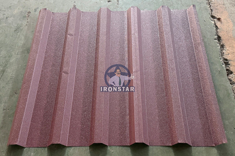 5 rib and 6 rib trapezoidal sheet double layer roll forming machine in Hungary