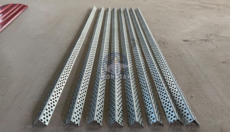 “PLC Control Perforated V Type Angle Bead Roll Forming Machine For Gypsum Board Accessories 20×20 25×25 Perforated Metal V Angle Bead Roll Forming Machine Drywall Profile Forming Equipment”