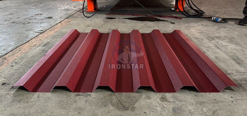 T35 Trapezoidal roofing sheet roll forming machine for kyrgyzstan