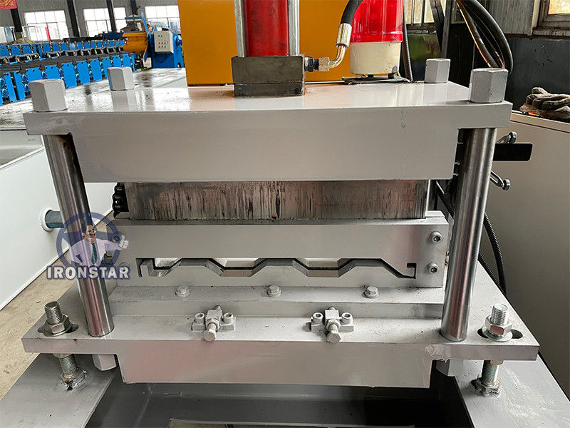 Wall cladding sheet roll forming machine