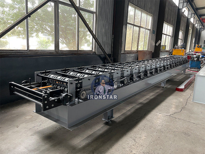 Wall cladding sheet roll forming machine