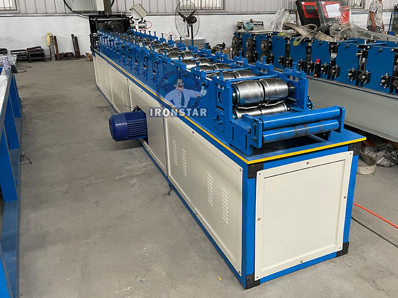 Punching hole shutter door forming line for Saudi Arabia
