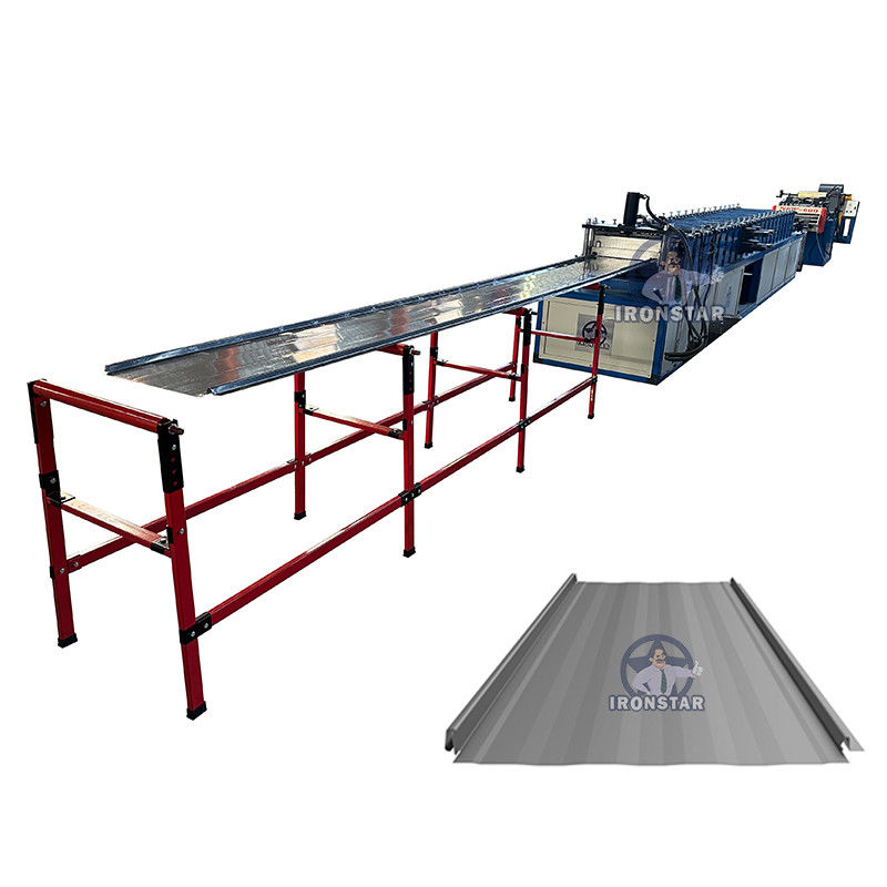 Wall standing seam snap lock roll forming machine in CANADA standing seam metal roof machine